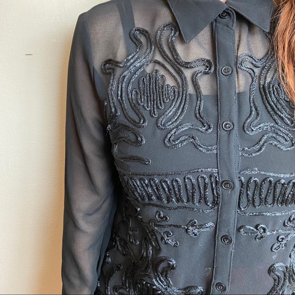 Sparkle & Fade Button Down - image 2